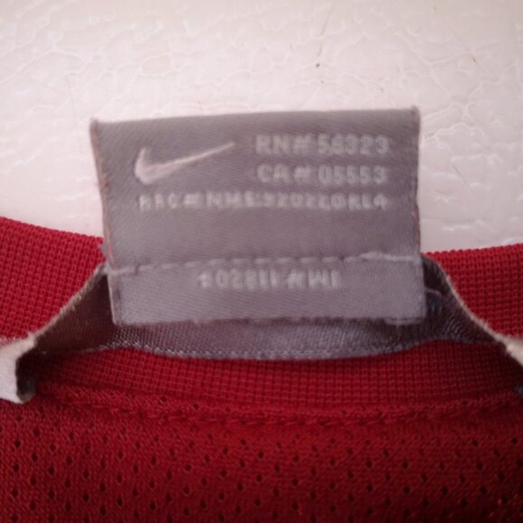 Nike Men's Red Sleeveless Size Large Athletic Tank Top - Picture 5 of 10